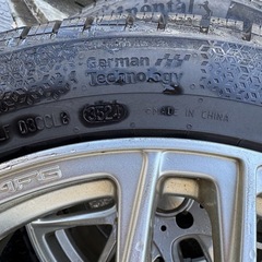 ベンツVクラス　スタッドレスタイヤ 245/45R18 NC7（4本セット）の画像