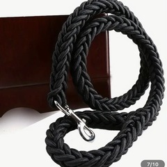 ★未使用★犬型犬用首輪リードセット★ハーフチョーク★ ★Lサイズ★お散歩アイテム★大型犬用★の画像