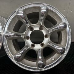 CITYHAWK LAND-7 シティーホーク 社外ホイール 15インチ 4本 8J6HPCD139.7±0 コンケイブ ランクル等　(SHF030)の画像