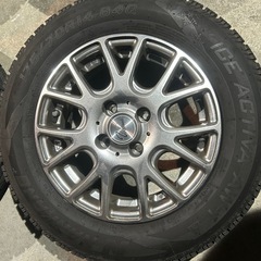 175/70R14 スタッドレスタイヤホイール4本NANKANG AW-1の画像