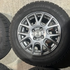 175/70R14 スタッドレスタイヤホイール4本NANKANG AW-1の画像