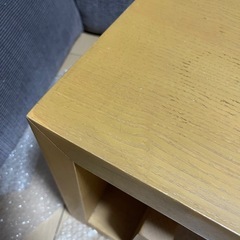 コーヒーテーブル／ローテーブル／リビングテーブル／ナチュラルの画像