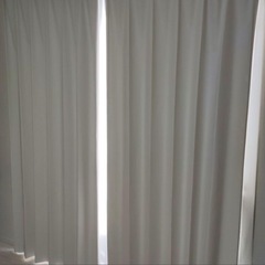 【お話中】ニトリ　遮光　カーテン　100×225 2枚の画像