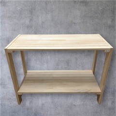 木製　ウッドラック　ナチュラルの画像