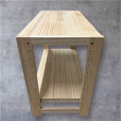 木製　ウッドラック　ナチュラルの画像