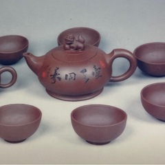 中国茶器セットの画像