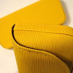 可愛い　富士メガネ　メガネケース　２セット　黄色　美品の画像