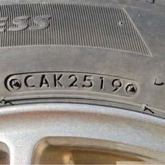 21日までの限定価格　ブリヂストン製　アルミホイール　スタッドレスVRX2セットの画像