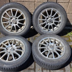21日までの限定価格　ブリヂストン製　アルミホイール　スタッドレスVRX2セットの画像