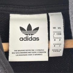 adidas originals フーディー パーカー Lサイズ ブラックの画像