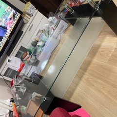 ガラステーブル (値下げしました)の画像
