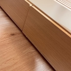 ニトリ シングルベッドフレーム・マットレスセット 2つの画像