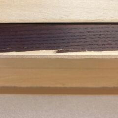 おしゃれな スノコ 無印良品 セミダブルベッドの画像