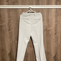 フレアパンツ　ホワイトの画像