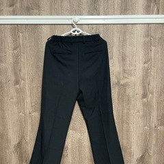 ブラック　フレアパンツの画像