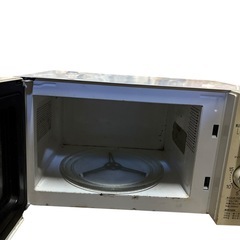 ☆激安価格☆電子レンジ TWINBIRD 2017年製 DR-D4292U 50Hz専用 ホワイト 動作確認済み 傷あり【ジ 1119-04】の画像