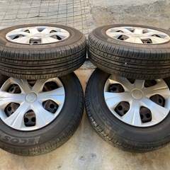 ⭐️倉庫整理⭐️GB3 フリード系純正 185/70R14❗️たっぷり残ミゾ❗️の画像