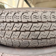 アルミホイールタイヤ付の画像