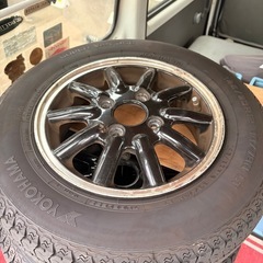 アルミホイールタイヤ付の画像