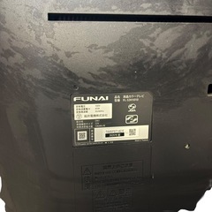 ☆大特価☆液晶カラーテレビ FUNAI  2020年製 FL-32H1010 32V 動作確認済み リモコン無し【ジ 1119-05】の画像