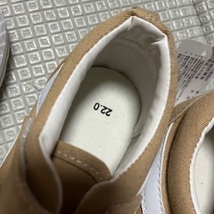 タグ付き　子ども用　22.23 靴　くつの画像