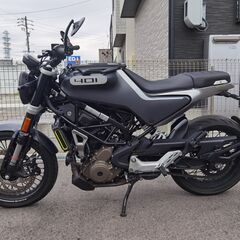 Husqvarna　ハスクバーナ　スヴァルトピレン401　2021年式　2.2万KM　予備検付　ABS　前後タイヤ走行少　詳細写真、始動動画ありの画像
