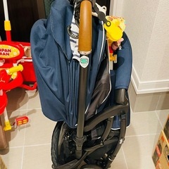 Aprica ラクーナ クッションAB／ネイビー系 付属品セットの画像