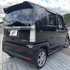 神奈川【自社ローン】保証人無可★全国対応★N-BOXカスタム【G Lパッケージ】4WD/左側パワスラ/走行中TV可/バックカメラ/スマートキー/フルフラットシート/フォグ/ドアバイザー/ETCの画像
