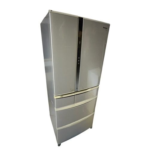 ☆お買い得☆Panasonic ノンフロン冷凍冷蔵庫 NR-F475TM-NFE 大容量 ファミリー 470L 動作確認済み シルバー 2011年製【ジ 1119-11】