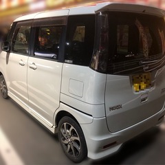 期間限定‼️24年ルークスハイウェイスターターボ車検9年3月　両側パワースライドドア　ナビ　テレビ　 Bluetooth 　USB バックカメラ　ETC キーフリー　プッシュスタートの画像