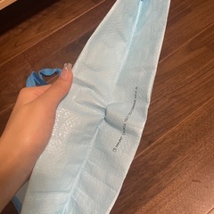 はんぎょどん　マチ付きバッグ　ビニールバッグの画像