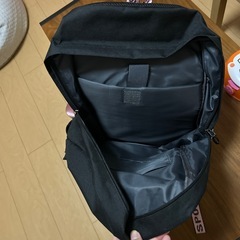 ブラックピンク　リュックの画像