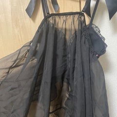 ベビードール　セット　ネグリジェ　ランジェリー ナイトウェア 背中ガン開き キャミソール レースの画像