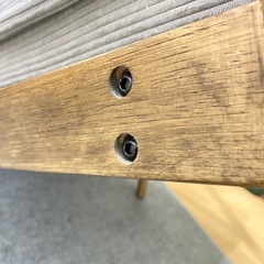 天然木　ポケットコイル　リクライニング可　チェアの画像