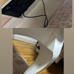 猫足 こたつ 長方形 現状の画像