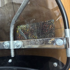 旭風防 新幹線風防　スモーク　黒布タレ　32cm GS400 ザリ バブ　FT VT バリオス　XJR ゼファー　スクリーン 旧車の画像