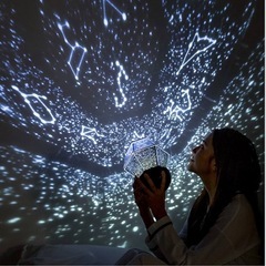 YOU KE LA 12種類投影フィルム プラネタリウム 家庭用 クリスマスの画像