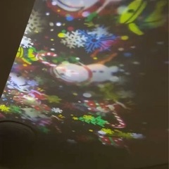 クリスマス用プロジェクターの画像
