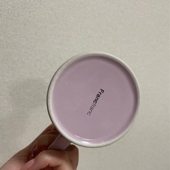 マグカップ　コースター　フランフラン　ペアマグカップの画像