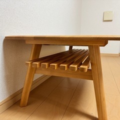 ニトリ ローテーブル（幅110×奥行55×高さ37cm）の画像