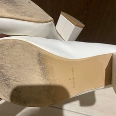 ヒール　エブリン　地雷　白パンプス　evelynの画像