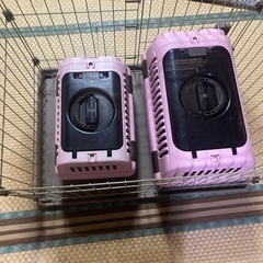 犬 キャリーケース ケージの画像