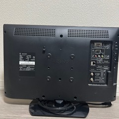 液晶テレビ　22型　SHARP製の画像