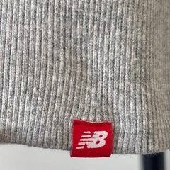 【美品】NB ニューバランス パーカー Lサイズ グレーの画像