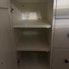 IKEA HAUGA サイドボード　ホワイトの画像