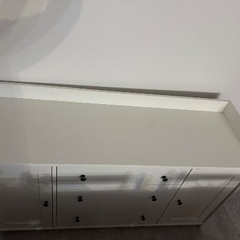 IKEA HAUGA サイドボード　ホワイトの画像