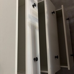 IKEA HAUGA サイドボード　ホワイトの画像