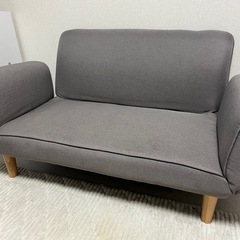 ソファ　ソファベッド　2人掛けの画像