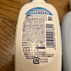 旅行セット　　メリットシャンプー80mlとニベアボディークリーム　ビオレボディーウォッシュの画像