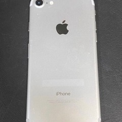 iPhone7 32GB シルバー の画像